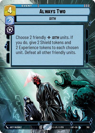 Always Two - Hyperspace - Foil (Legends of the Force)(LFL-0782/1159)(L)