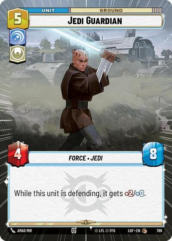 Jedi Guardian - Hyperspace - Foil (Legends of the Force)(LFL-0789/1159)(C)