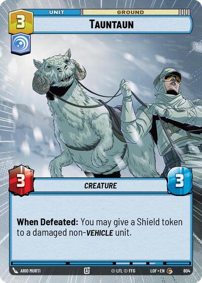 Tauntaun - Hyperspace - Foil (Legends of the Force)(LFL-0804/1159)(C)