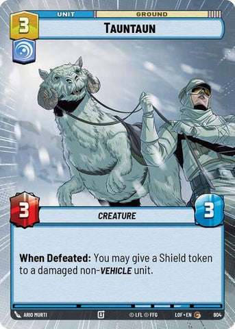 Tauntaun - Hyperspace - Foil (Legends of the Force)(LFL-0804/1159)(C)