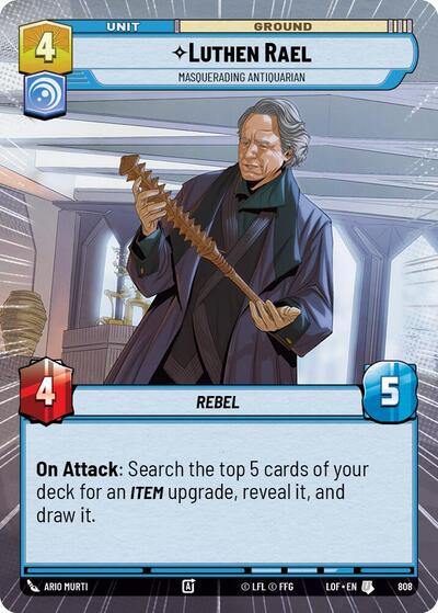 Luthen Rael, Masquerading Antiquarian - Hyperspace - Foil (Legends of the Force)(LFL-0808/1159)(U)