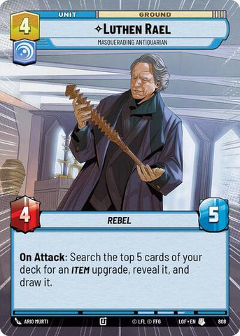 Luthen Rael, Masquerading Antiquarian - Hyperspace - Foil (Legends of the Force)(LFL-0808/1159)(U)