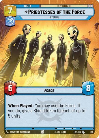Priestesses of the Force, Eternal - Hyperspace - Foil (Legends of the Force)(LFL-0812/1159)(U)