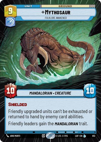 Mythosaur, Folklore Awakened - Hyperspace - Foil (Legends of the Force)(LFL-0813/1159)(L)