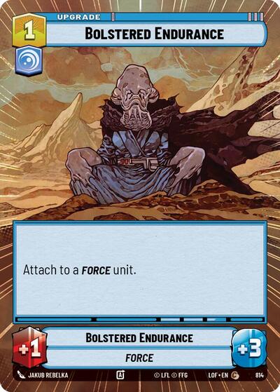 Bolstered Endurance - Hyperspace - Foil (Legends of the Force)(LFL-0814/1159)(C)