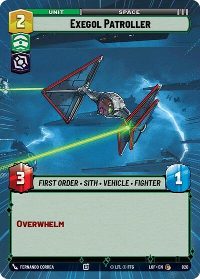 Exegol Patroller - Hyperspace - Foil (Legends of the Force)(LFL-0820/1159)(C)