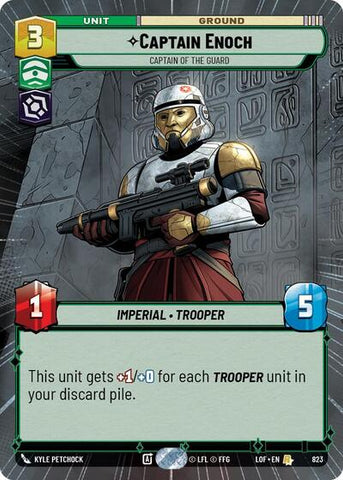 Captain Enoch, Captain of the Guard - Hyperspace - Foil (Legends of the Force)(LFL-0823/1159)(R)