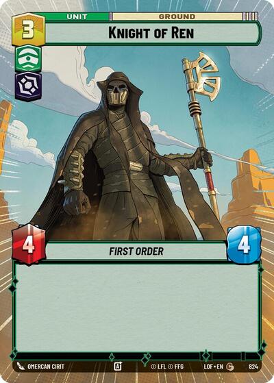 Knight of Ren - Hyperspace - Foil (Legends of the Force)(LFL-0824/1159)(C)