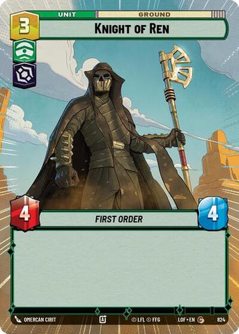 Knight of Ren - Hyperspace - Foil (Legends of the Force)(LFL-0824/1159)(C)