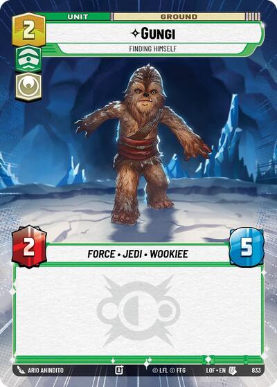 Gungi, Finding Himself - Hyperspace - Foil (Legends of the Force)(LFL-0833/1159)(U)