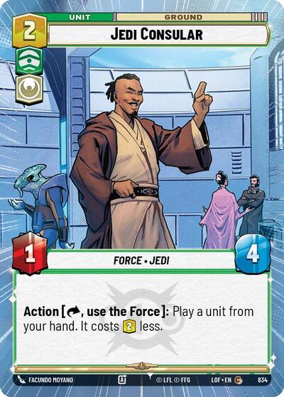 Jedi Consular - Hyperspace - Foil (Legends of the Force)(LFL-0834/1159)(C)