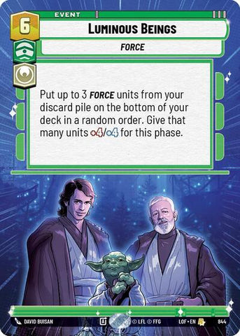 Luminous Beings - Hyperspace - Foil (Legends of the Force)(LFL-0844/1159)(R)