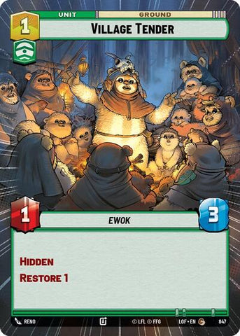 Village Tender - Hyperspace - Foil (Legends of the Force)(LFL-0847/1159)(C)
