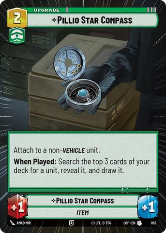 Pillio Star Compass - Hyperspace - Foil (Legends of the Force)(LFL-0862/1159)(U)