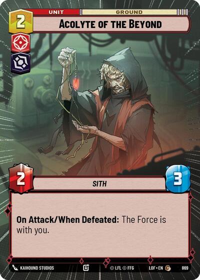 Acolyte of the Beyond - Hyperspace - Foil (Legends of the Force)(LFL-0869/1159)(C)
