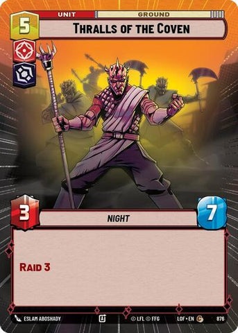 Thralls of the Coven - Hyperspace - Foil (Legends of the Force)(LFL-0876/1159)(C)