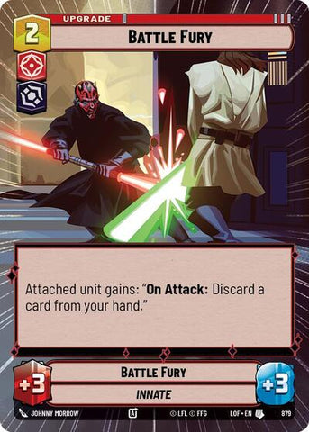 Battle Fury - Hyperspace - Foil (Legends of the Force)(LFL-0879/1159)(U)