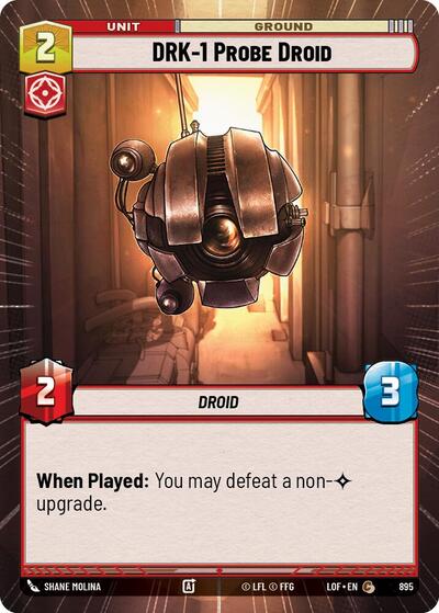 DRK-1 Probe Droid - Hyperspace - Foil (Legends of the Force)(LFL-0895/1159)(C)