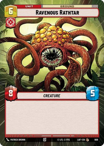 Ravenous Rathtar - Hyperspace - Foil (Legends of the Force)(LFL-0908/1159)(C)