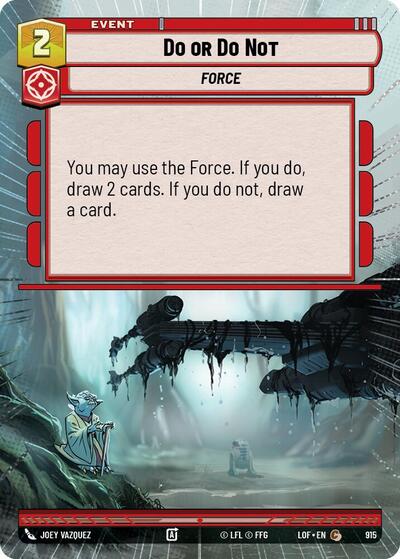 Do or Do Not - Hyperspace - Foil (Legends of the Force)(LFL-0915/1159)(C)