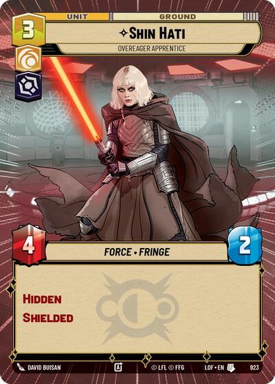 Shin Hati, Overeager Apprentice - Hyperspace - Foil (Legends of the Force)(LFL-0923/1159)(U)