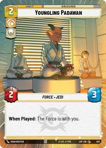 Youngling Padawan - Hyperspace - Foil (Legends of the Force)(LFL-0933/1159)(C)