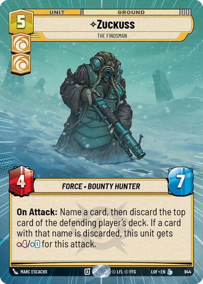 Zuckuss, The Findsman - Hyperspace - Foil (Legends of the Force)(LFL-0944/1159)(L)