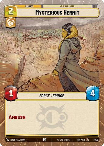 Mysterious Hermit - Hyperspace - Foil (Legends of the Force)(LFL-0948/1159)(C)