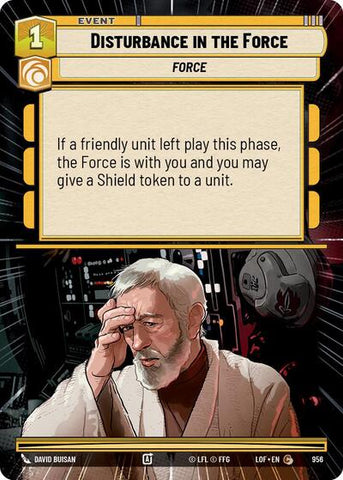 Disturbance in the Force - Hyperspace - Foil (Legends of the Force)(LFL-0956/1159)(C)