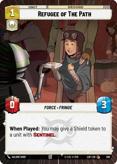 Refugee of The Path - Hyperspace - Foil (Legends of the Force)(LFL-0982/1159)(C)