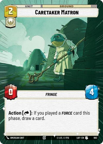 Caretaker Matron - Hyperspace - Foil (Legends of the Force)(LFL-0983/1159)(U)