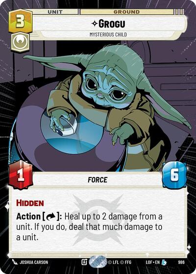 Grogu, Mysterious Child - Hyperspace - Foil (Legends of the Force)(LFL-0986/1159)(L)