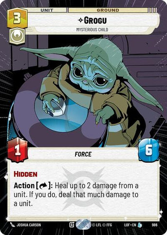 Grogu, Mysterious Child - Hyperspace - Foil (Legends of the Force)(LFL-0986/1159)(L)