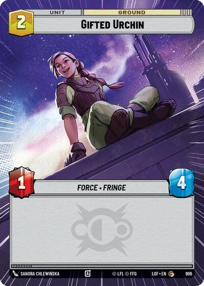 Gifted Urchin - Hyperspace - Foil (Legends of the Force)(LFL-0996/1159)(C)