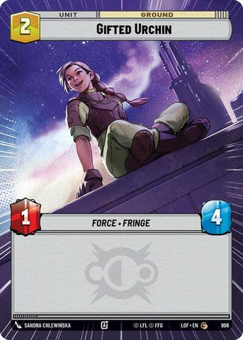 Gifted Urchin - Hyperspace - Foil (Legends of the Force)(LFL-0996/1159)(C)