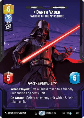Darth Vader, Twilight of the Apprentice (Prestige) (Legends of the Force)(LFL-1024/1159)(L)