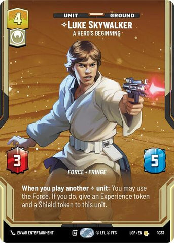 Luke Skywalker, A Hero's Beginning (Prestige) (Legends of the Force)(LFL-1033/1159)(R)