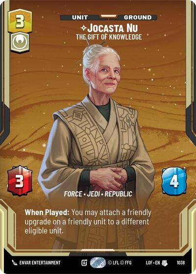 Jocasta Nu, The Gift of Knowledge (Prestige) (Legends of the Force)(LFL-1038/1159)(U)