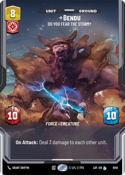 Bendu, Do You Fear the Storm? (Prestige) (Legends of the Force)(LFL-1045/1159)(L)