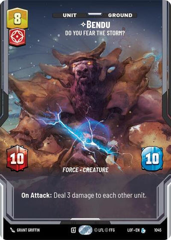 Bendu, Do You Fear the Storm? (Prestige) (Legends of the Force)(LFL-1045/1159)(L)