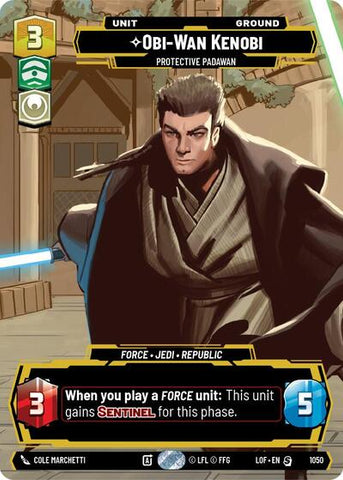 Obi-Wan Kenobi, Protective Padawan (Prestige) (Legends of the Force)(LFL-1050/1159)(S)