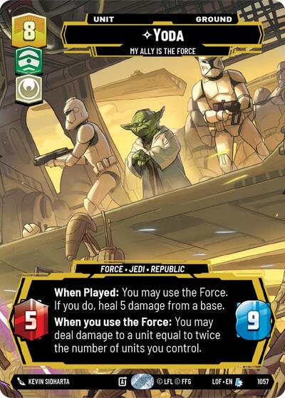 Yoda, My Ally is the Force (Prestige) (Legends of the Force)(LFL-1057/1159)(L)
