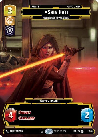 Shin Hati, Overeager Apprentice (Prestige) (Legends of the Force)(LFL-1066/1159)(U)