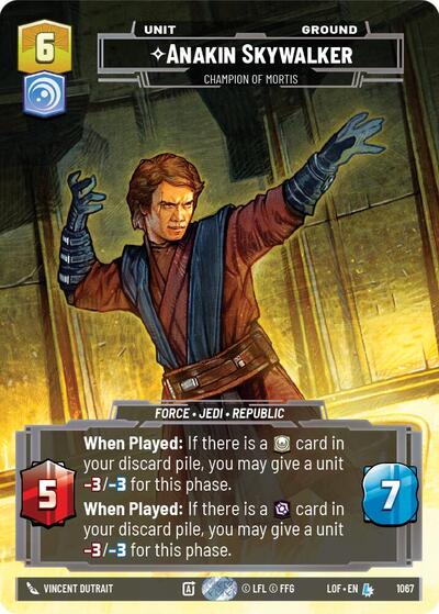 Anakin Skywalker, Champion of Mortis (Prestige) (Legends of the Force)(LFL-1067/1159)(L)