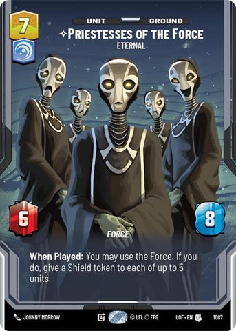 Priestesses of the Force, Eternal (Prestige Foil) - Foil (Legends of the Force)(LFL-1087/1159)(U)