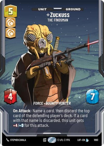 Zuckuss, The Findsman (Prestige Foil) - Foil (Legends of the Force)(LFL-1093/1159)(L)