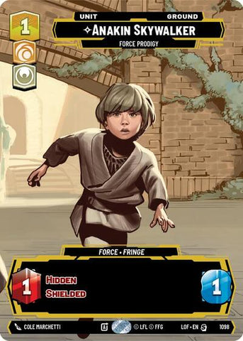 Anakin Skywalker, Force Prodigy (Prestige Foil) - Foil (Legends of the Force)(LFL-1098/1159)(S)