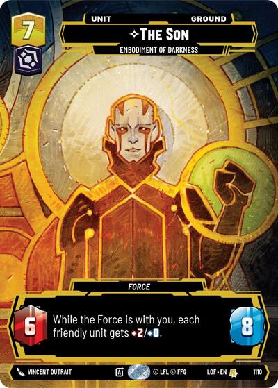The Son, Embodiment of Darkness (Prestige Foil) - Foil (Legends of the Force)(LFL-1110/1159)(R)