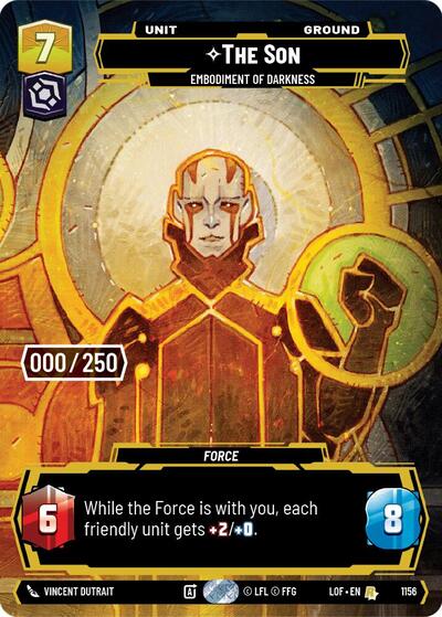 The Son, Embodiment of Darkness (Serialized) - Foil (Legends of the Force)(LFL-1156/1159)(R)