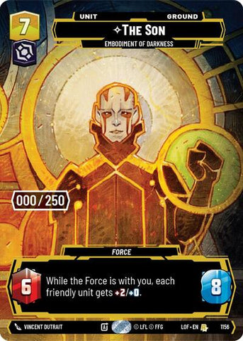 The Son, Embodiment of Darkness (Serialized) - Foil (Legends of the Force)(LFL-1156/1159)(R)